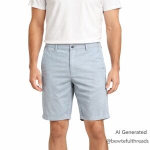 Tommy Bahama Men’s Size 40 Blue Grey Stretch Shorts | Golf Casual